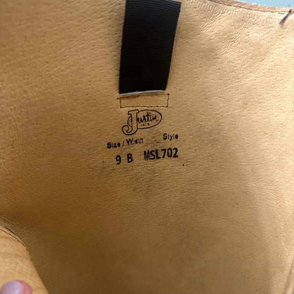 Justin boots - Picture 3 of 7